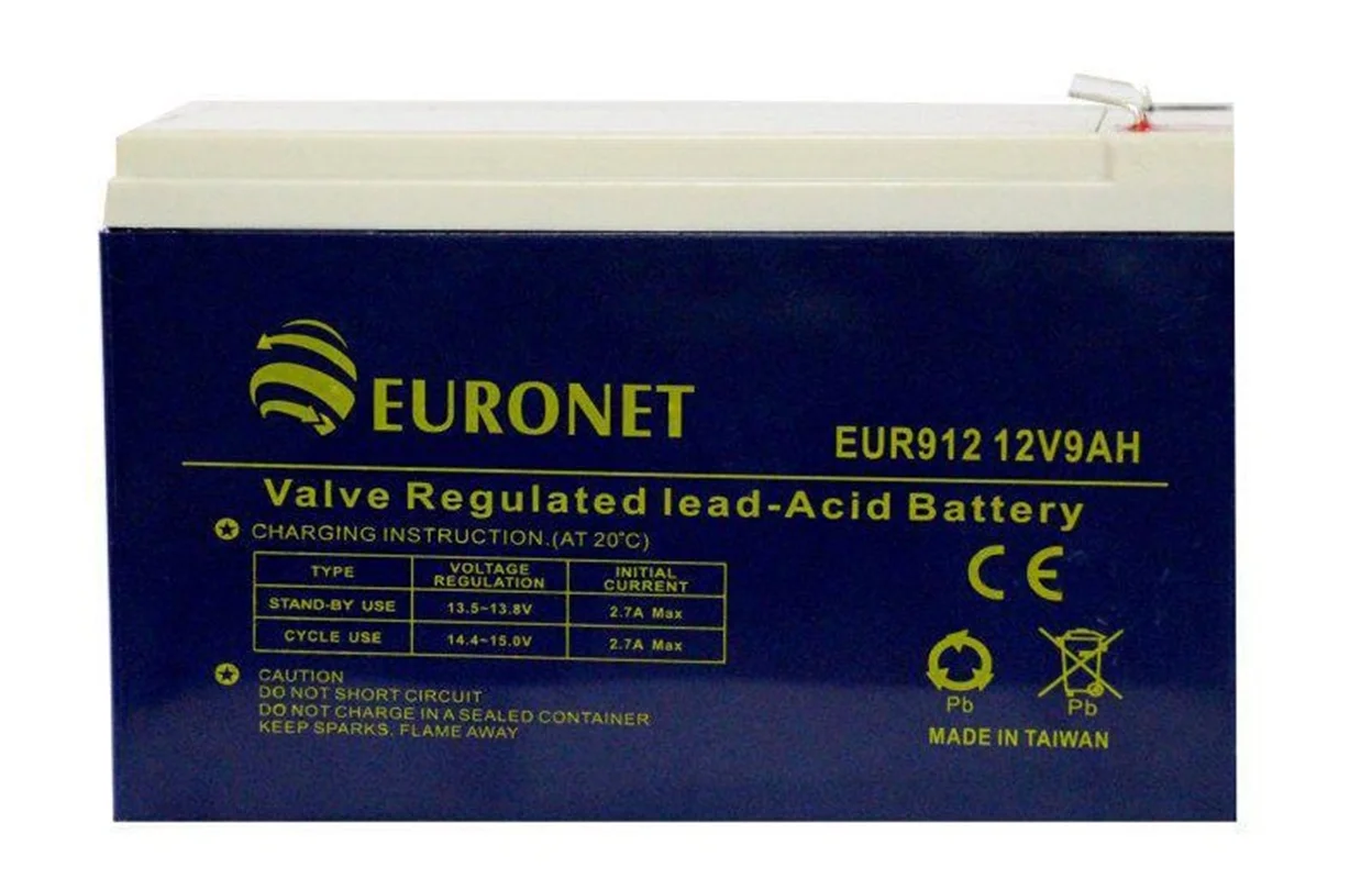 باتری 9 آمپرساعت UPS برند Euronet