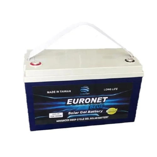 باتری 100 آمپرساعت دیپ سایکل ژل برند Euronet مدل BLUE