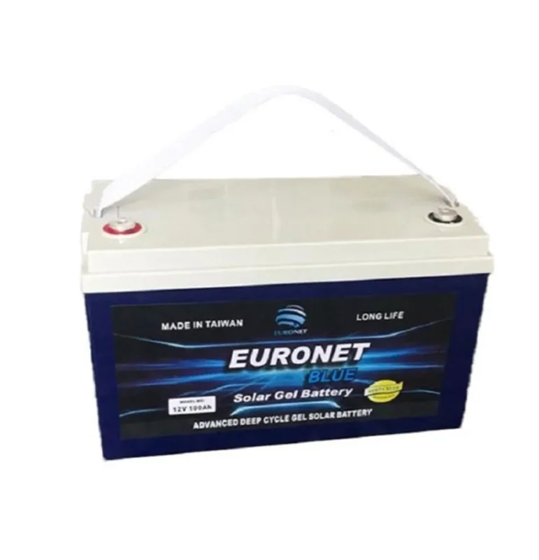 باتری 100 آمپرساعت دیپ سایکل ژل برند Euronet مدل BLUE